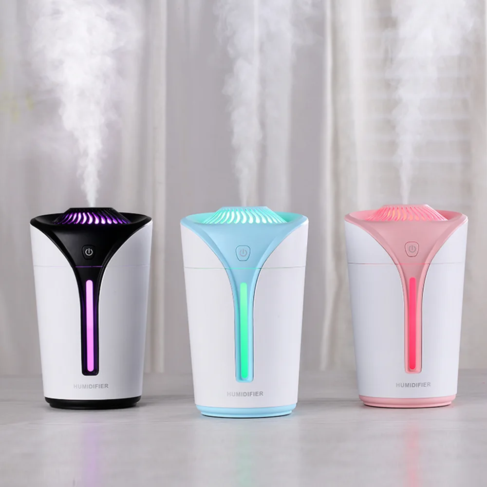 

Goblet Humidifier with Colorful LED Ambient Light Foreign Trade Hot Sales USB Creative Ultrasonic Spray Atomizer Wholesale