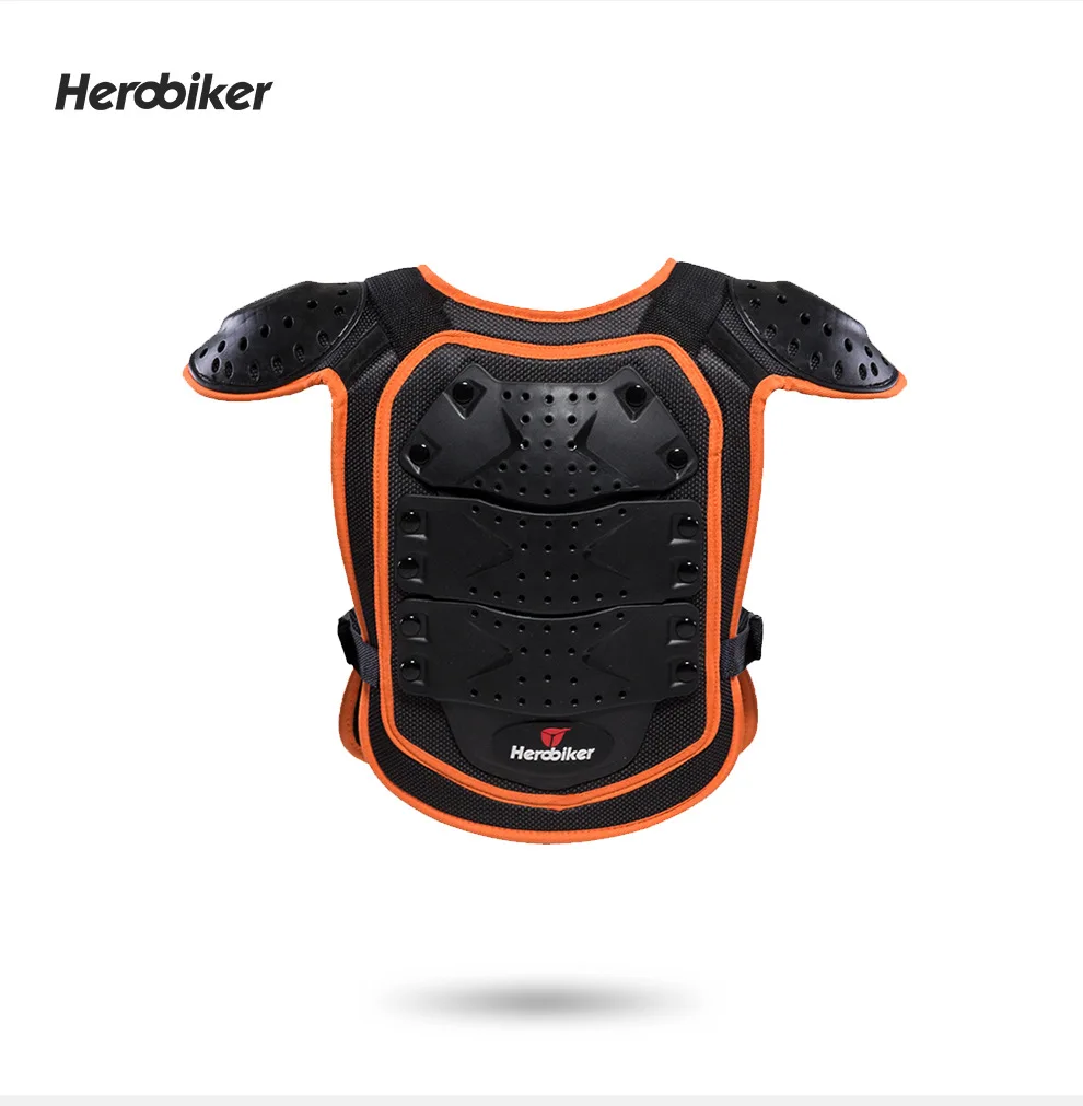 Herobiker детская защита для спины защита груди Защита позвоночника спортивная одежда ролик для катания на коньках ограниченная спортивная защита Prot
