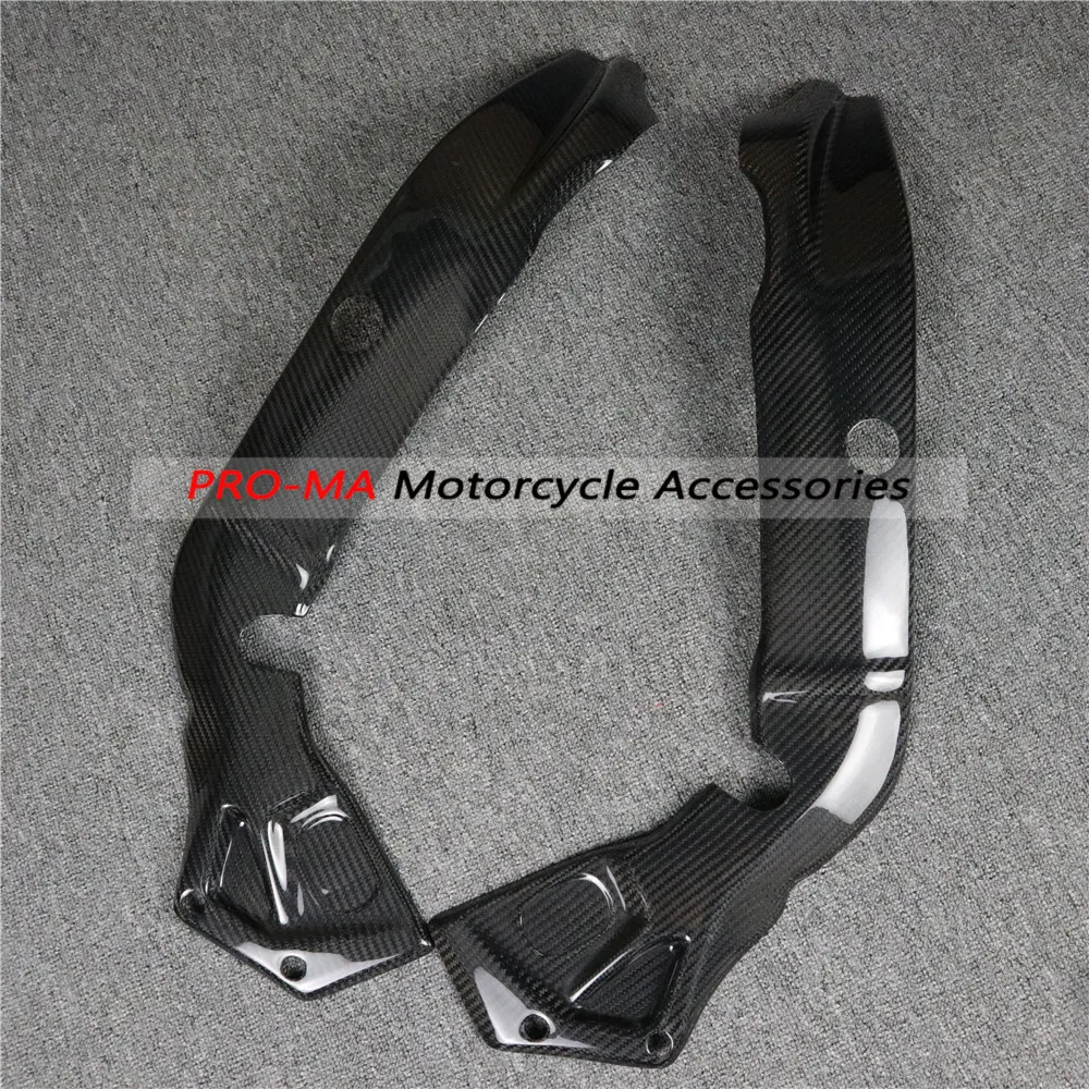 

Motorcycle Frame Cover(No openings) in Carbon Fiber For BMW S1000RR 2015+ S1000R 2017+ Twill glossy weave