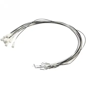 

10pcs 50cm Bulb Plug Lamp Holder Socket 12 V G4 LED Ceramic Wire Bulb Socket Bases Crystal Lamp Holder Round