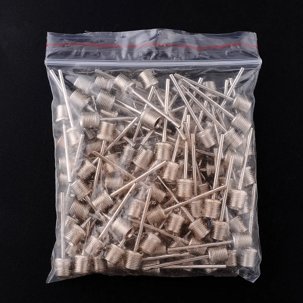 100X горячий насос баскетбольная ножная футбольная Спортивная Адаптерная насадка надувная игла