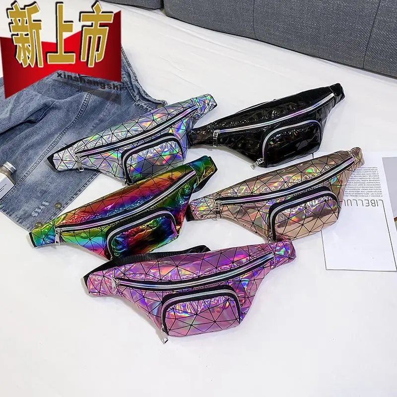 

Women's Wallet 2019 New Style Trend Reflective Laser Shoulder Multi-functional Bag