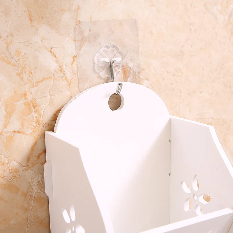 Wonder life Large Capacity Wall Shelves Multi-function Punch-for Storage Nordic Bathroom Storage Room Multi-layer Storage Rack