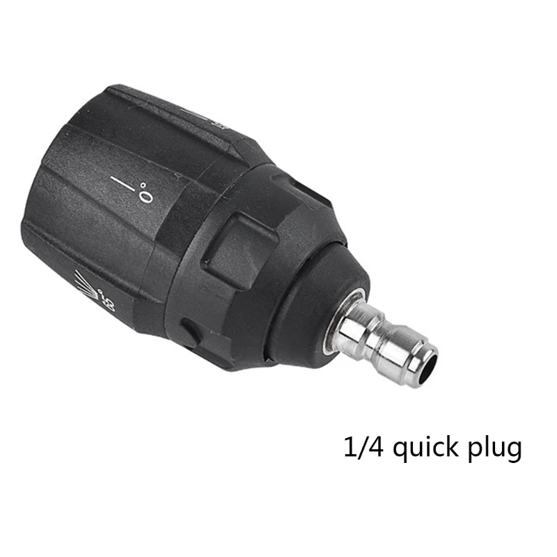 5 In 1 High Pressure Washing Nozzle 0 15 25 40 65 G1/4 Male high pressure washer nozzle pressure washer accessories