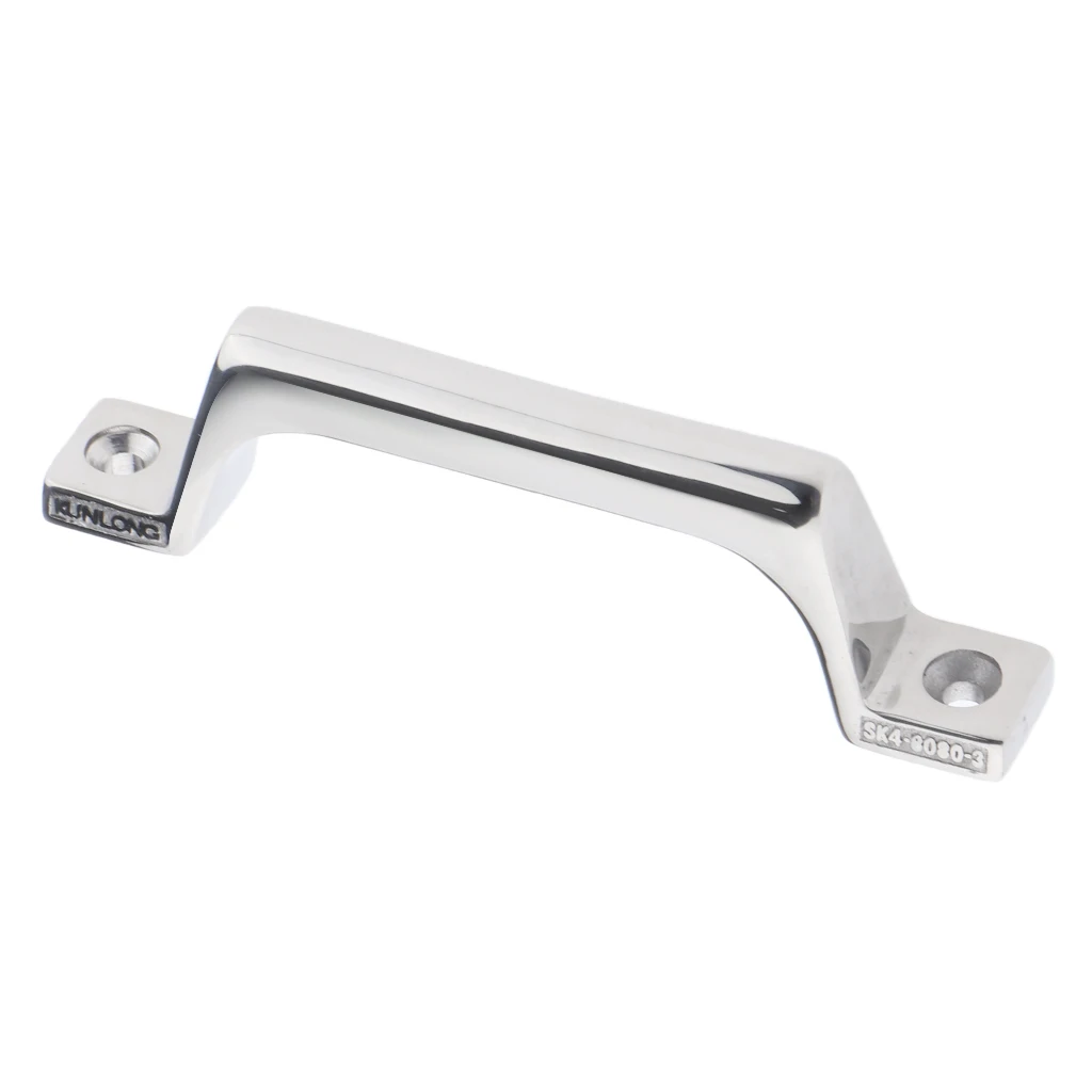 Boat Transom Door Hatch Grab Handle Hand Rail - Marine Stainless Steel 116mm