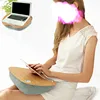 Portable Mini Laptop Desk Househol Cup Tray for Pad/Phone/Book Office Lunch Break Pillow for Picnic/Camping Car Seat Cushion ► Photo 2/6