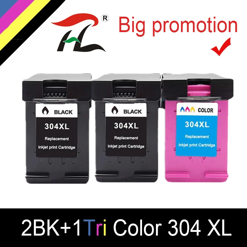 YLC чернильный картридж 304XL новая версия для hp 304 hp 304 xl для hp deskjet envy 2620 2630 2632 5030 5020 5032 3720 3730 5010 принтер