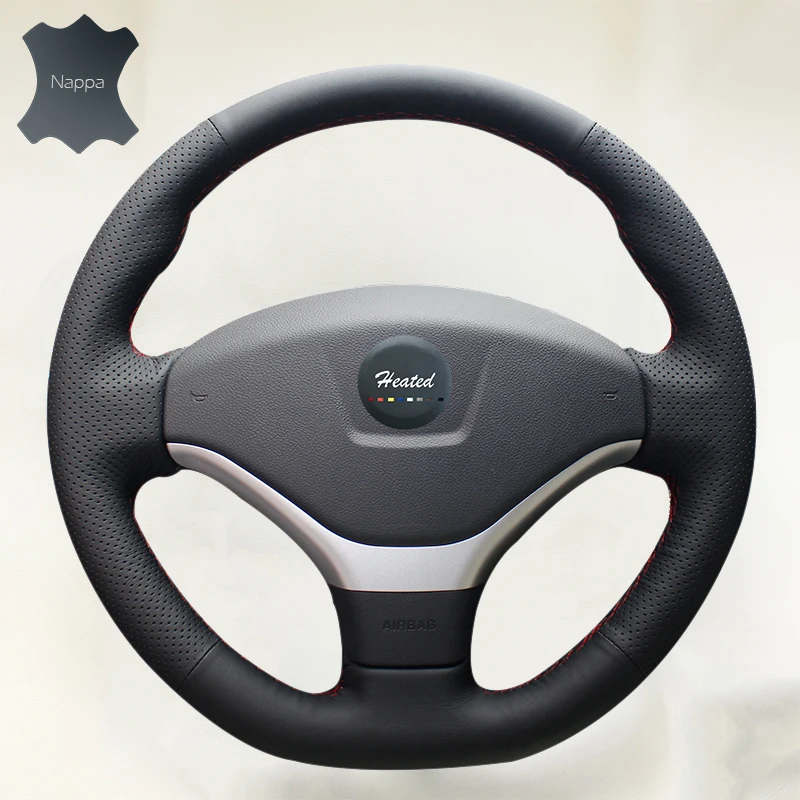 Оплетка на руль чехол рулевого колеса автомобиля для Peugeot 308 408 2013 volante de carro|volante