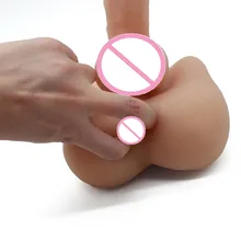 1 x Waterproof Realistic Dildo Realistic male full silicone sex doll for women or men gay toys Adult products Sex Toys M0920