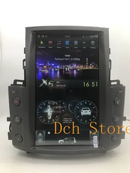 

13.6'' Vertical tesla style Android 9.0 Car DVD player GPS Navigation radio for Lexus LX570 2007-2015 px6 CARPLAY AUTO stereo