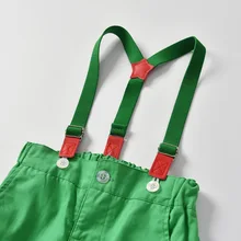 Детская одежда; джентльменские подтяжки; брюки для мальчиков; рождественские поддерживающие брюки; Детские камзол; брюки