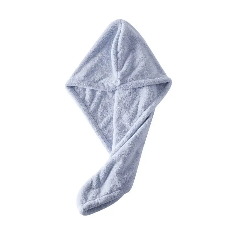 Волшебное быстросохнущее полотенце из микрофибры для волос, Впитывающее Влагу, полотенце, банное полотенце, шапка, быстросохнущая Шапка-тюрбан 25 см x 65 см - Цвет: B