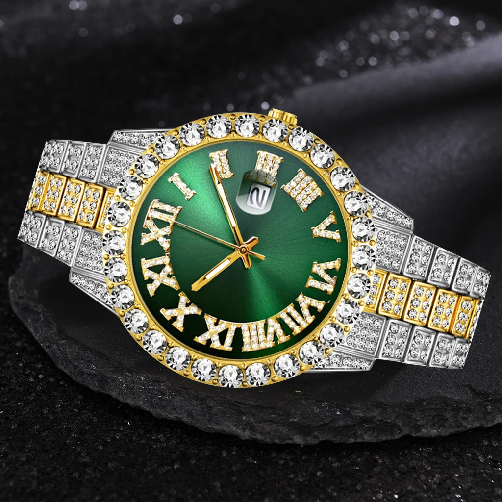 Luxury Shinning Full Diamond Watch