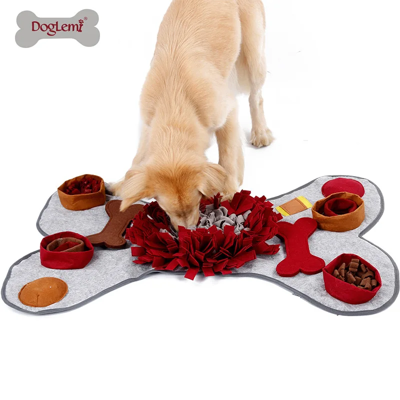 

Dog Sniffing Pad Smell Pad Pet Training Decompression Blanket Bone Consumption Energy Slow Food Educational Game Mat