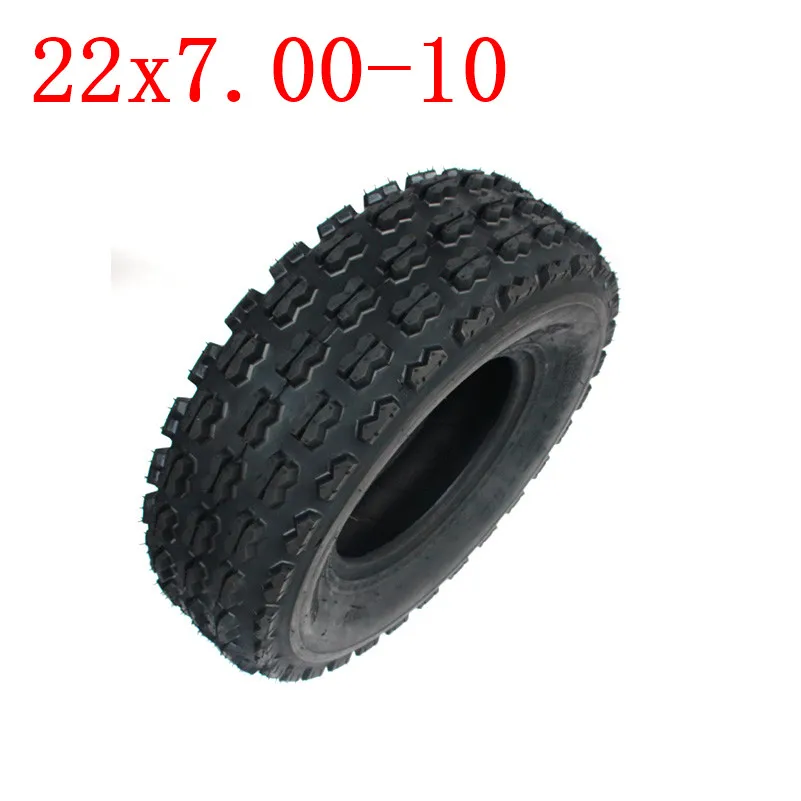 AT22x7.00-10 дюймов вакуумные шины для картинг детская коляска ATV UTV передние или задние колеса покрышки