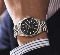 CADISEN Luxury Automatic Stainless Steel Waterproof Men Mechanical Watch