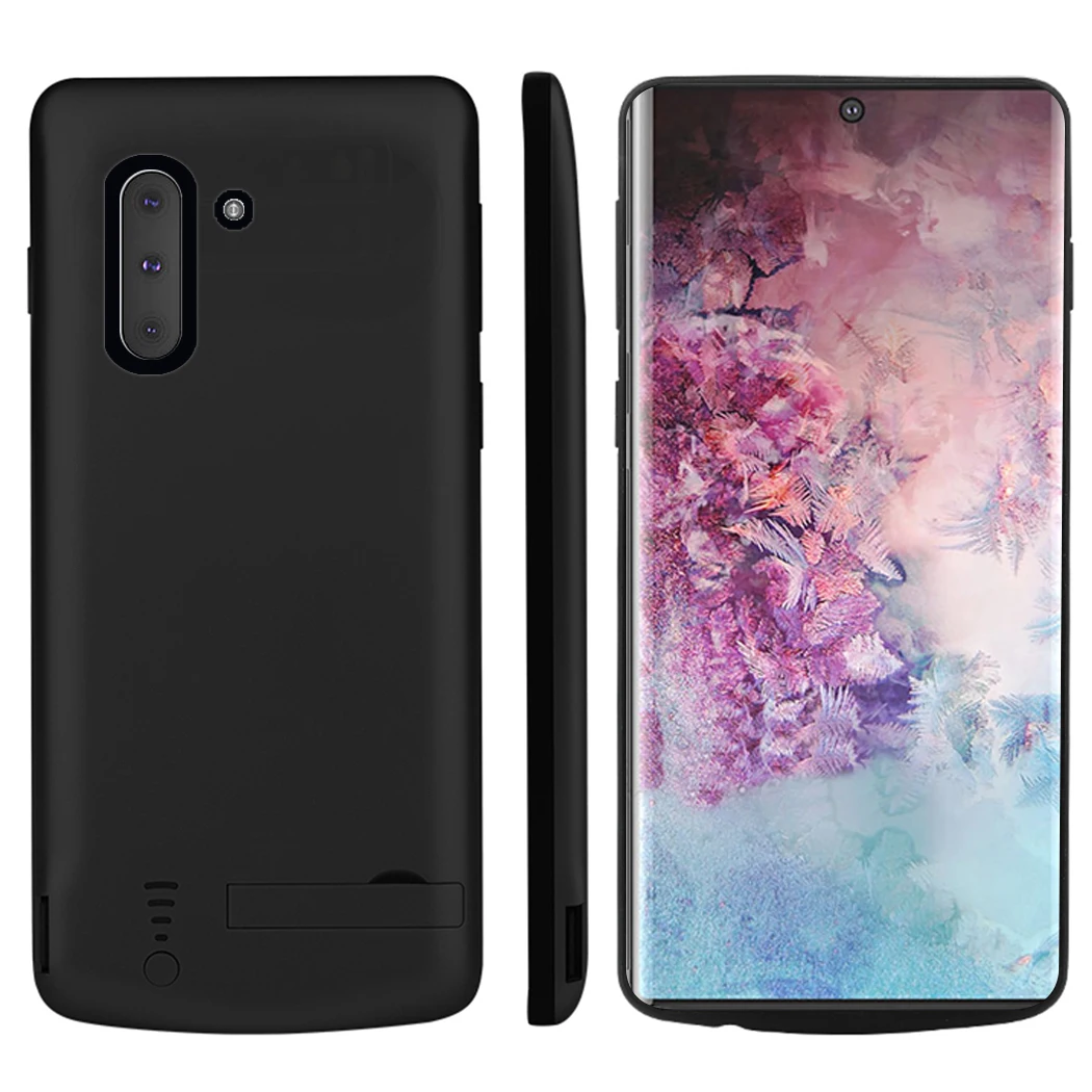 5000/6000mAh ударопрочный аккумулятор зарядное устройство чехол для samsung Galaxy Note 10 Plus USB power Bank чехол Расширенный Кронштейн батареи Крышка