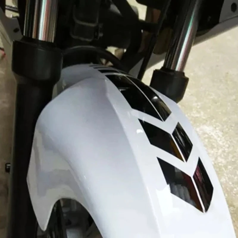 Наклейки на велосипед 34x5,5 см мотоциклетные спортивные автомобильные полосы отражательные наклейки для автомобилей Крыло модифицированные водонепроницаемые автомобильные наклейки