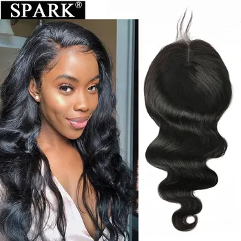 

SPARK Peruvian Ombre Body wave Pre Plucked Hairline Lace Frontal Human Remy Hair wigs 10-26 inch Lace Front Wig For Black Woman
