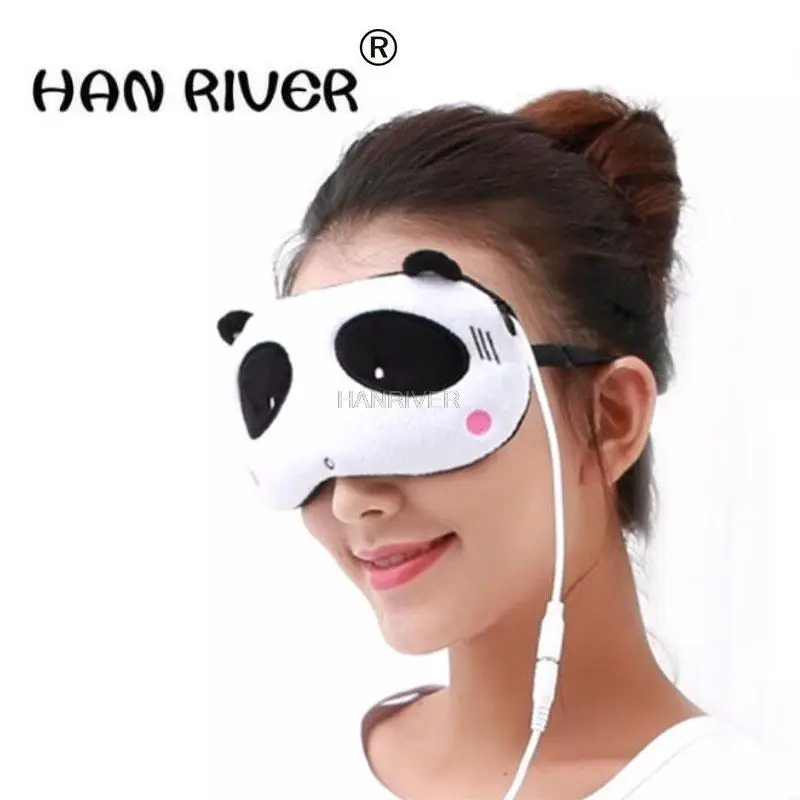 

High quality Cartoon cute febrile eye mask sleep steam heating to relieve the black eye eye fatigue USB hot selling