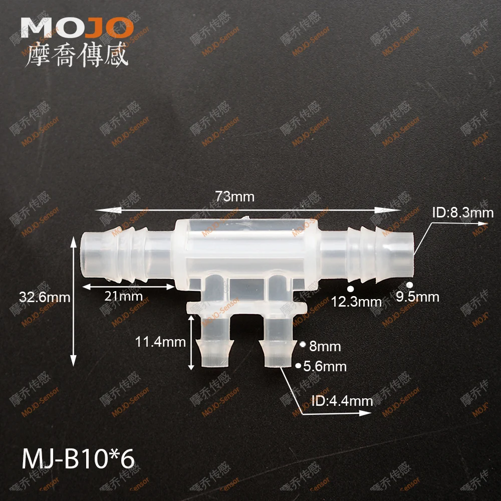 2020 Free shipping!MJ-B10X6(100pcs/Lots) Plastic hose connectors four way pipe joint multiple pass | Обустройство дома