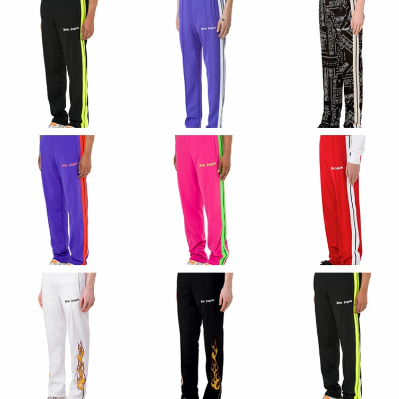 

Palm Angels Pant Men Women Autumn Winter Joggers Streetwear Camo Kanye West Hip Hop Aesthetic Calabasas Track Palm Angels Pants