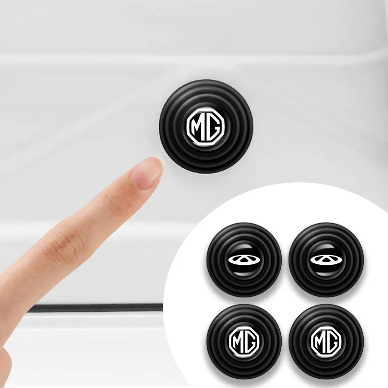 4pcs Car Door Shock Absorbing Gasket Buffer Stickers Cushion for Kia 2 3 Rio 4 5 X Sportage 2021 Picanto Cerato Car Accessories