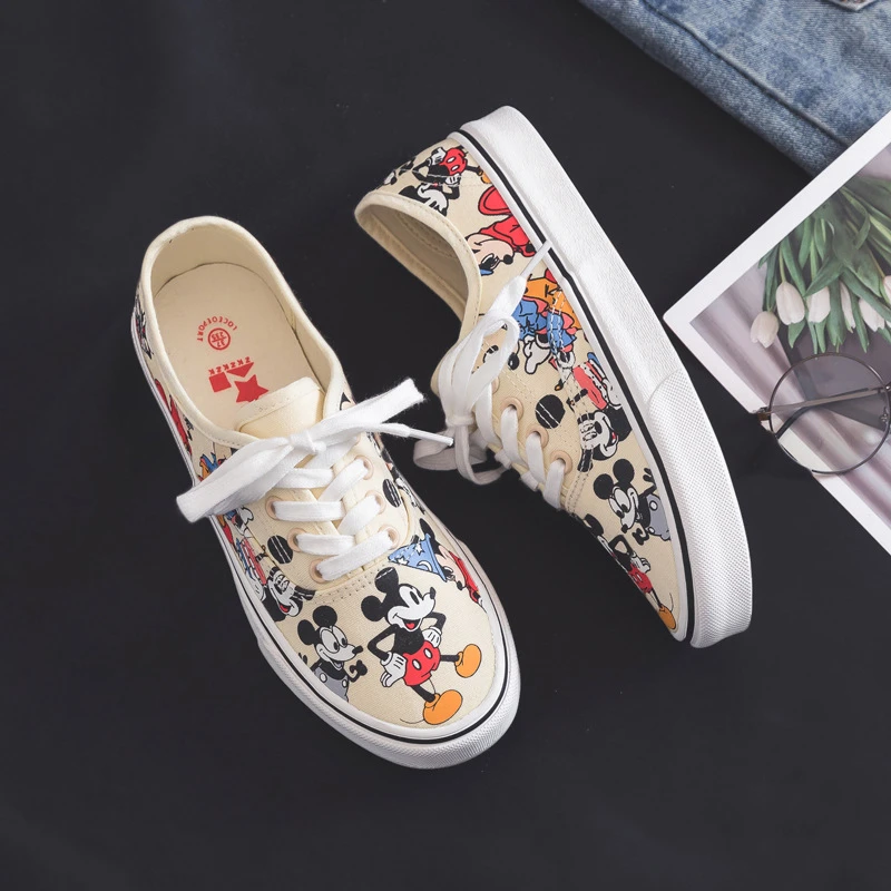 mickey mouse canvas shoes
