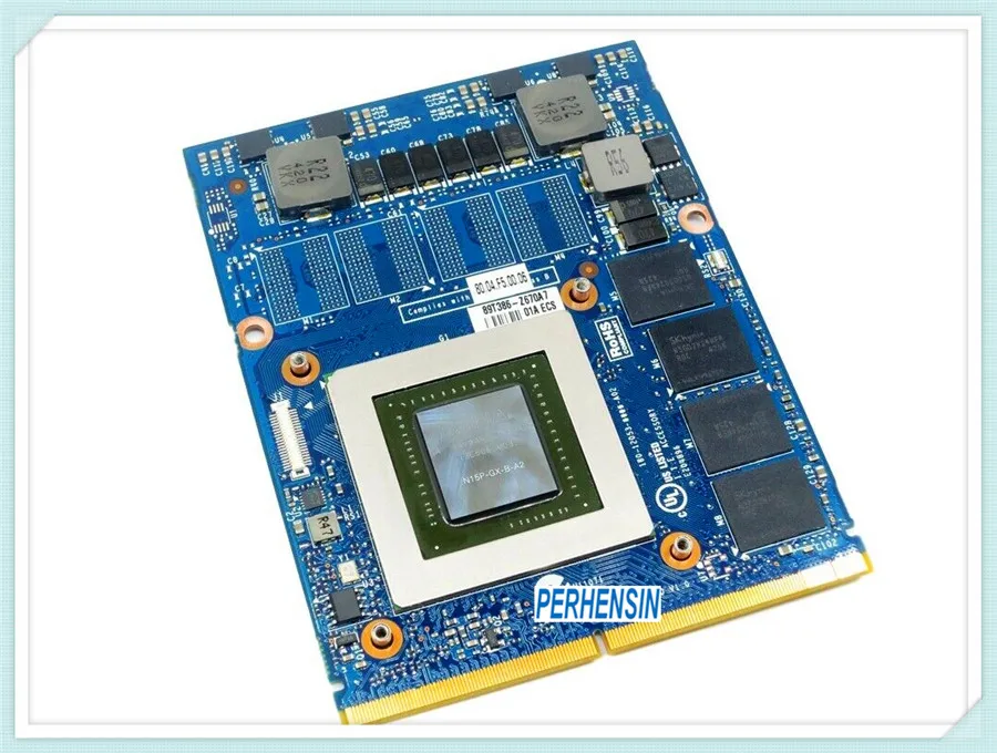 DELL M17X R5 M18X R3 N15P-GX-B-A2 GTX 860M 2GB Video Card CN-0J0M0K J0M0K