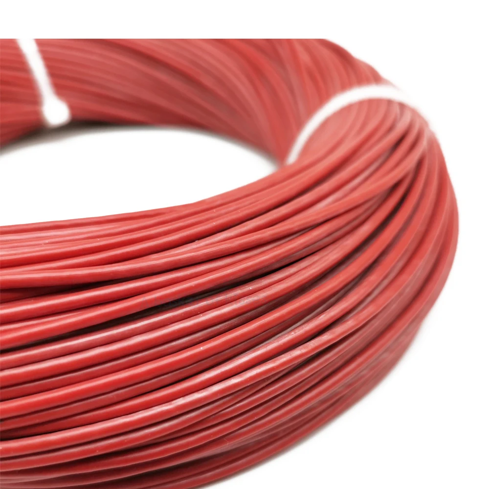 100meters 66 ohm Silicone rubber carbon fiber heating cable heating wire DIY special heating cable for heating supplies