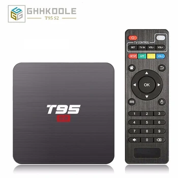 

T95 S2 Amlogic S905W Quad Core 1G 8G Set Top Box Android 7.1 Smart 4K TV Box 2.4G WIFI 2GB 16GB Media Player PK TX3 MINI X96