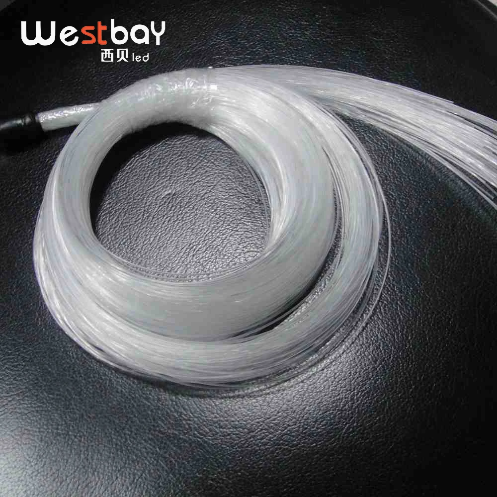 

Free Shipping 0.75 250pcs X2meters optic fiber strans for all kind of led light engine,illuminator, led light driver source.