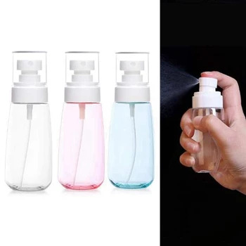 

60Ml Portable Travel Skincare Spray Bottle Disinfection Alcohol Spray Bottle Refillable Containers
