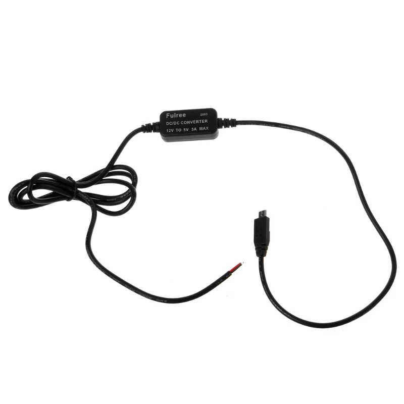 Автомобильный Зарядное устройство Micro USB Выход от 12 В до 5 В пост 3A Питание конвертер для можно крепить любые приспособления: PDA DVR видеокамера премиум качества
