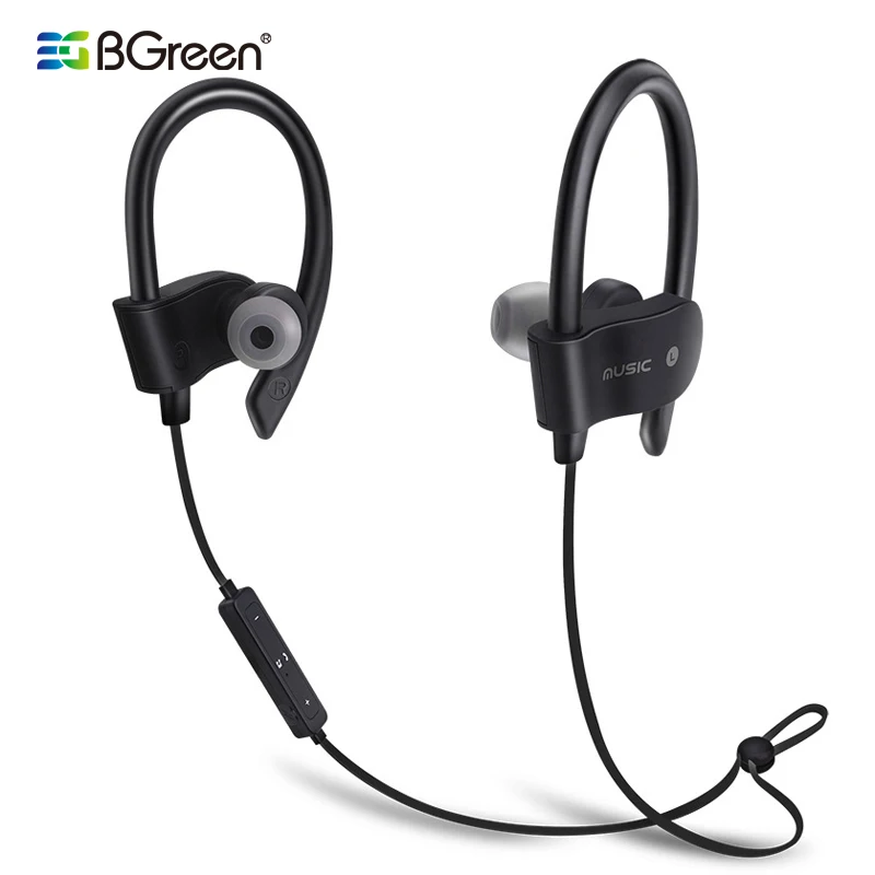 Bluetooth Sports Earphone Neckband Sport Wireless Stereo Headset With Microphone Noise Cancellation | Электроника