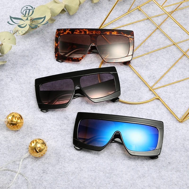

2020 New Women Men Goggle Sunglasses Classic Big Frame Eyewear One Piece Fashionable Sunglasses For Female UV400
