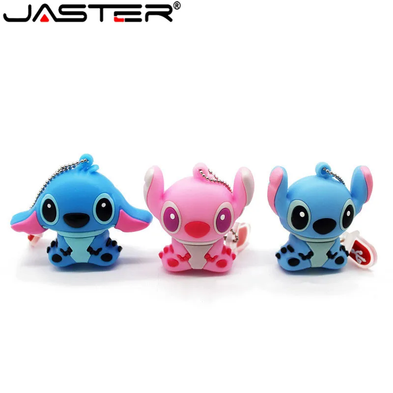 JASTER Usb флэш диск мини милый флеш накопитель Ститч животное подарок ручка 4 ГБ 8 16 32
