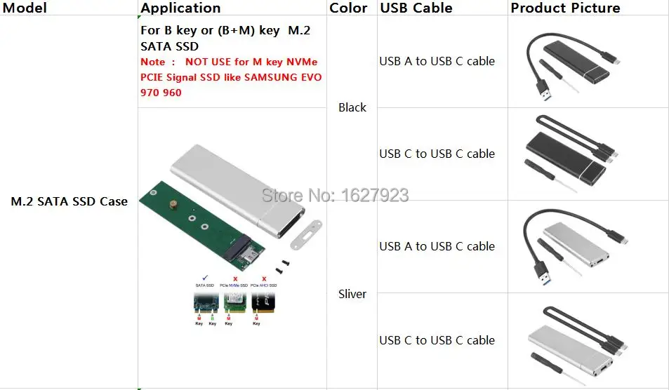 USB 3,1 для M.2 NVME PCIe SSD корпус, NVME M-Key для type C чехол-адаптер для nvme SSD, USB3.1 для M.2 NGFF SATA SSD чехол