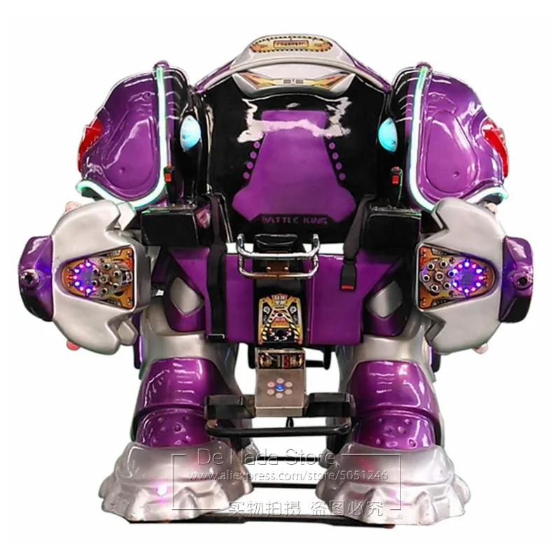 

Remote Control Walking Robot Rides Outdoor Playground Amusement Park Adults Child Play Robot Laser Shooting Arcade Game Machine