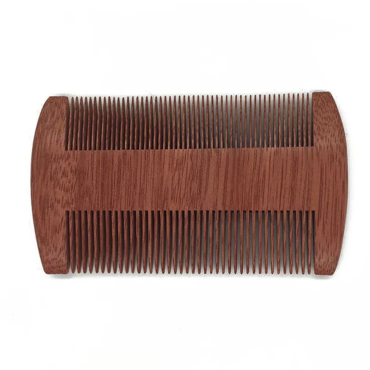 Dandruff Comb Natural Wooden Double Fine Tooth Health Tweezers Gift Combs Anti-static Care For Girl Women Sale | Красота и здоровье
