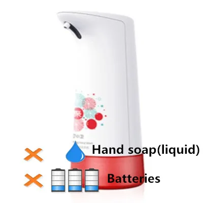 Xiaomi Mijia Xiaowei Интеллектуальная Автоматическая Индукционная пенопластовая ручная стиральная машина дозаторы мыла ручная Шайба(обновленная версия - Цвет: Customized