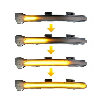 

Sequential Rearview Mirror Light Flow Lamp Left+Right Accessories 2pcs