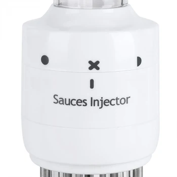 

Hot 2 in 1 Meat Tenderizer Needle With Stainless Steel Needles Spice Syringe Set BBQ Injector Cooking Sauce Marinade Accessories