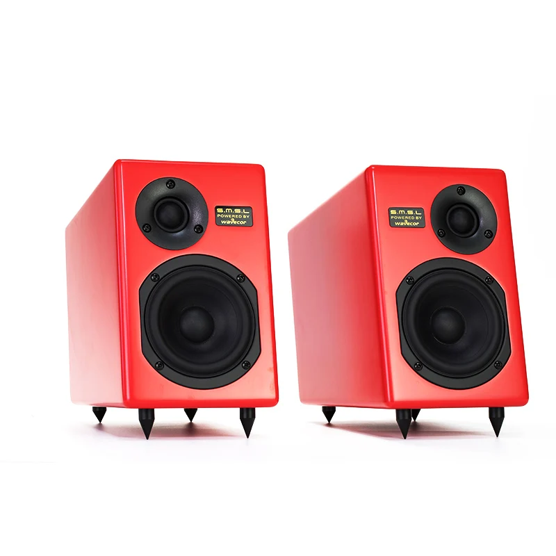 SMSL Tabebuia 10th Anniversary HIFI Speaker Wind Suzuki Speaker Specially Designed Wavecor Bass Unit Speaker 4