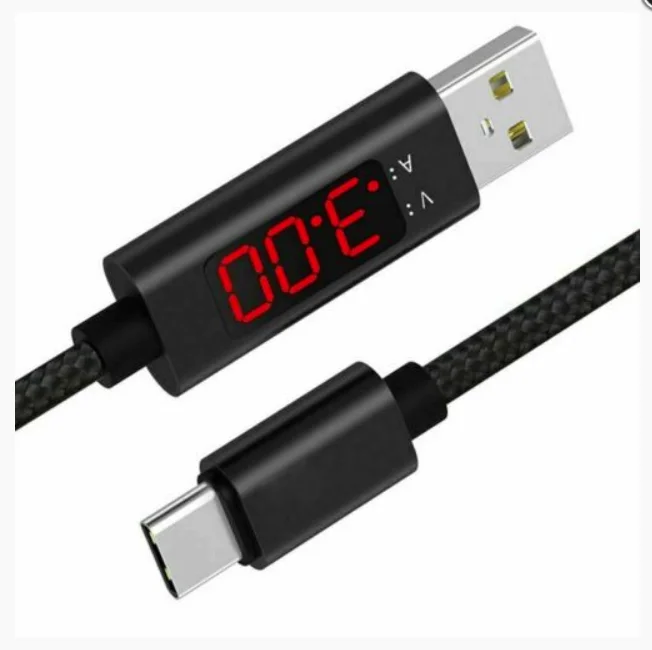 2x USB C кабель, QC 3,0 Schnell Ladespannung und Strom или Geflochten 5 в 1 м