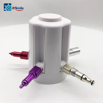 

Dental Handpiece Lubrication Spray Cover supports up to 5 easy adapters