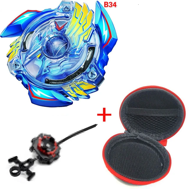 Beyblade Burst Turbo B-150 B-148 B-149 B-145 B-144 металлическое лезвие Арена каких-либо излучатель может сочетаться одежда на Рождество игрушки подарки - Цвет: B34With Launcher