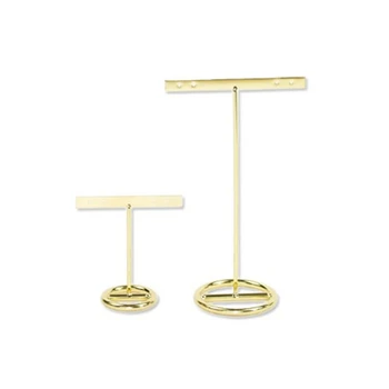 

Fashion Earrings Storage Rack Holder T-Shape Ear Studs Stand Jewelry Display Rack Organizer Small and Large Size
