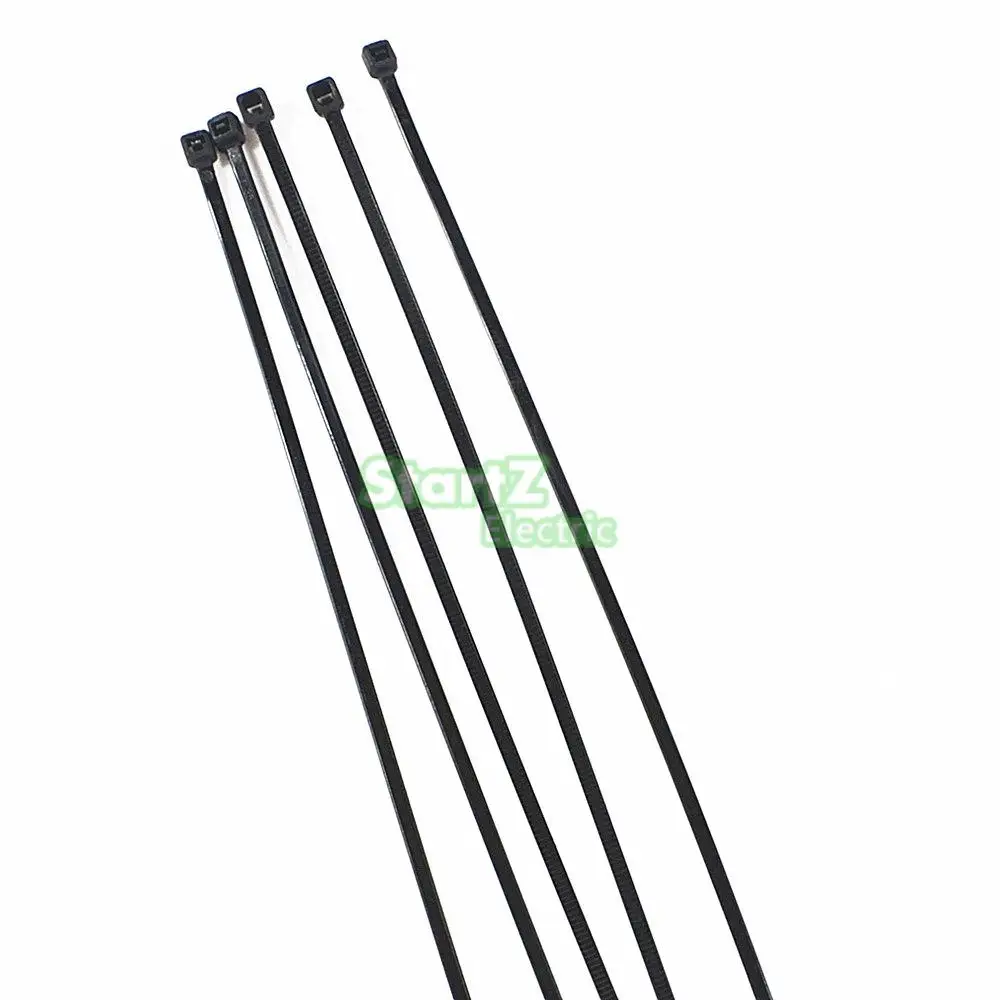 Laços do Cabo Pretos do Fecho de Correr do Cabo do Fio de Nylon66. Pces Bolsa 5x 150200250300350400mm Laços Sgs Habilitados 250 500 Pçs - 4 cabo do fio de nylon66. laços do cabo sgs habilitados