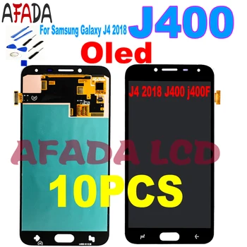 

10PCS Super AMOLED For Samsung Galaxy J4 2018 J400 J400F J400G/DS SM-J400F LCD Display Touch Screen Digitizer Assembly J400H